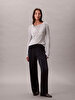 Kadın Plisse Pull On Pantolon