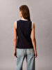 Kadın Ck Logo Muscle T-shirt
