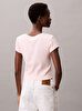 Kadın Woven Label T-shirt