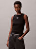 Kadın Woven Label Baby Tank Top