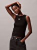 Kadın Woven Label Baby Tank Top