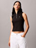 Kadın Woven Label T-shirt