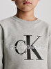 Çocuk Unisex Monogram Logo Sweatshirt