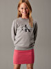 Çocuk Unisex CK Monogram Terry Sweatshirt