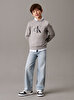 Çocuk Unisex CK Monogram Terry Sweatshirt