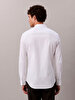 Erkek Solid Stretch Slim Gömlek