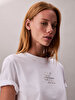 Kadın Classic Foil Mono T-shirt