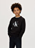 Çocuk Unisex CK Monogram Terry Sweatshirt