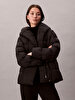 Kadın Shine Wrap Puffer Mont
