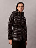 Kadın Belted Lightweight Puffer Mont