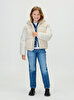 Kız Çocuk Teddy Shinny Puffer Mont