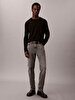 Erkek Slim Pewter Rock Jean Pantolon