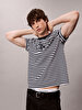 Erkek 20s Stripe Jersey T-shirt