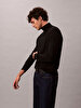 Erkek Merino Mock Neck Kazak