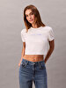Kadın Logo Cropped T-shirt