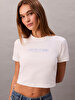 Kadın Logo Cropped T-shirt