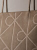 Kadın Emblem Embossed Tote Çanta