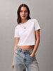 Kadın Logo Cropped T-shirt