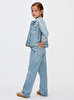 Kız Çocuk Wide Leg Jean Pantolon