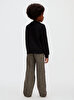 Çocuk Unisex Mini Badge regular Sweatshirt