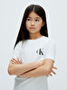 Çocuk Unisex Chest Mono Logo T-shirt