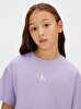 Kız Çocuk CK Logo Boxy T-shirt