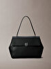 Kadın Emblem Pebble Satchel Çanta