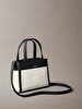 Kadın CK Canvas Mini Tote Çanta