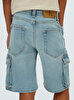 Erkek Çocuk Cargo Denim Şort