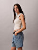 Kadın Monogram Patch Tank Top