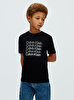 Erkek Çocuk Stacked Logo T-shirt