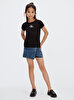 Kız Çocuk Micro Monogram Top T-shirt