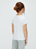 Kız Çocuk Micro Monogram Top T-shirt