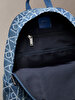 Erkek Emblem Denim Sırt Çantası