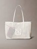 Kadın Emblem Mesh Tote Çanta