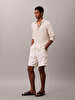 Erkek Solid Linen Classic Gömlek