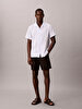 Erkek Straight Linen Şort