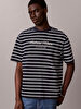 Erkek Stripe Casual T-shirt