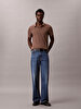Erkek Open Collar Casual Polo T-shirt