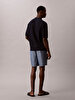 Erkek Straight Chambray Şort