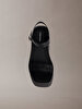 Kadın Wedge 70 Webbing Dolgu Topuklu Sandalet