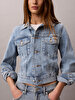Kadın Classic Trucker Denim Ceket