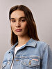 Kadın Classic Trucker Denim Ceket