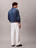 Erkek 90s Straight Bleach Jean Pantolon