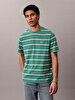 Erkek Easy Stripe Crewn T-shirt