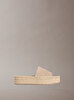 Kadın Flatform Espadril Terlik