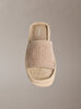Kadın Flatform Espadril Terlik