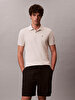 Erkek Monogram Pique Polo T-shirt