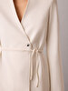Kadın Textured Shine Blazer