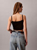 Kadın Woven Label Tank Top